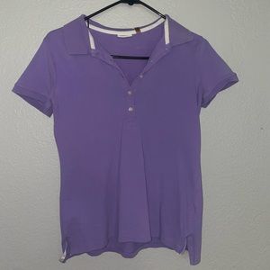 BOXY FIT WOMENS POLO SMALL